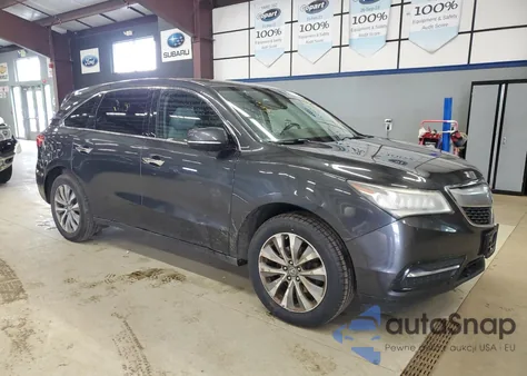 2015 Acura Mdx Technology z USA, uszkodzony, nr VIN 5FRYD4H45FB019416